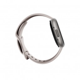 Fitbit Sense 2 Watch 41mm, NFC, GPS, Lunar White / Platinum Aluminium - išmanusis laikrodis pigiau