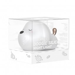 Baseus Doggie Silicone Night Light naktinis LED šviestuvas vaikams greitai