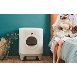 PetKit Pura X Intelligent Self-Cleaning Cat Litter Box - savaime išsivalanti kačių kraiko dėžė greitai