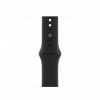 Just Must Apple Watch Band 42/44/45, Silicone, Black - silikoninis dirželis internetu