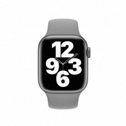 Just Must Apple Watch Band 42/44/45, Silicone, Light Grey - silikoninis dirželis internetu