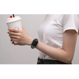 Just Must Apple Watch Band 42/44/45, Silicone, Olive Green - silikoninis dirželis išsimokėtinai