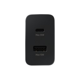 Samsung TA220NBEGEU Power Adapter Duo, Black - buitinis įkroviklis internetu