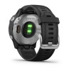 Garmin fenix 6S 42mm Silver / Black, Silicone, Wi-Fi, GPS išmanusis laikrodis išsimokėtinai