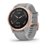 Garmin fenix 6S Sapphire 42mm, Rose Gold / Gray, Silicone, Wi-Fi, GPS išmanusis laikrodis kaina