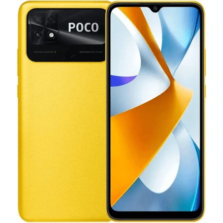 Xiaomi POCO C40 3/32GB DS Poco Yellow išmanusis telefonas kaina