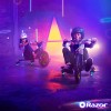 Razor RipRider 360 Lightshow, Black - vaikiškas triratis išsimokėtinai