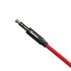 Baseus Yiven M30 Audio Cable 1.5m, 2x 3.5mm Mini Jack, Red / Black - garso kabelis internetu