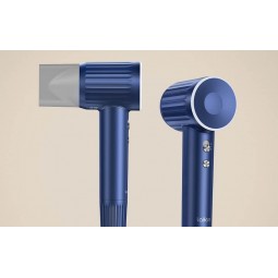 Laifen Retro Ionization Hair Dryer, Blue - plaukų džiovintuvas lizingu