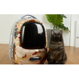 PetKit Pet Travel Backpack Breezy 2, Desert Moro - kelioninė kuprinė augintiniams pigiau