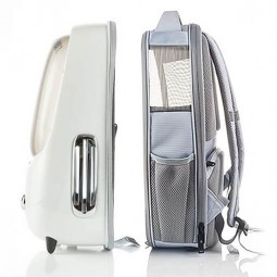 PetKit Pet Travel Backpack Breezy 2, Cream White - kelioninė kuprinė augintiniams lizingu