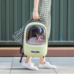 PetKit Pet Travel Backpack Breezy 2, Green - kelioninė kuprinė augintiniams pigiau