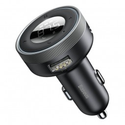 Baseus Enjoy Car Wireless MP3 Charger, Black - FM moduliatorius - įkroviklis pigiau