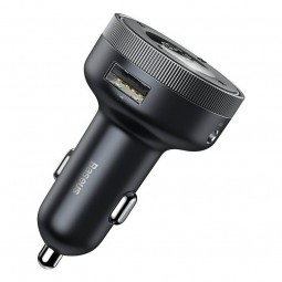 Baseus Enjoy Car Wireless MP3 Charger, Black - FM moduliatorius - įkroviklis kaune