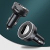Baseus Enjoy Car Wireless MP3 Charger, Black - FM moduliatorius - įkroviklis skubu