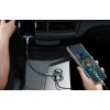 Baseus Enjoy Car Wireless MP3 Charger, Black - FM moduliatorius - įkroviklis garantija