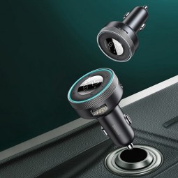 Baseus Enjoy Car Wireless MP3 Charger, Black - FM moduliatorius - įkroviklis kaunas