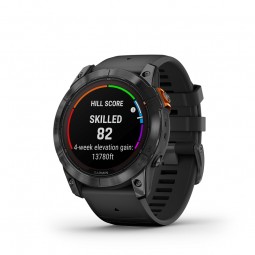 Garmin fenix 7X Pro Solar 51mm Gray/Black, Silicone, Wi-Fi, GPS išmanusis laikrodis išsimokėtinai
