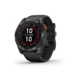 Garmin fenix 7X Pro Solar 51mm Gray/Black, Silicone, Wi-Fi, GPS išmanusis laikrodis kaina