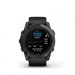 Garmin fenix 7X Pro Solar 51mm Gray/Black, Silicone, Wi-Fi, GPS išmanusis laikrodis garantija