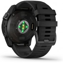 Garmin Epix Pro (Gen 2) 51mm State Gray/Black, Silicone, Wi-Fi, GPS išmanusis laikrodis išsimokėtinai
