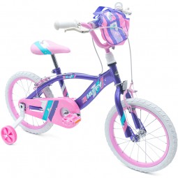 Huffy Glimmer 16" Bike - vaikiškas dviratis, violetinė / rožinė kaina