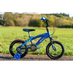 Huffy Moto X 14" Bike - vaikiškas dviratis, mėlyna / juoda išsimokėtinai