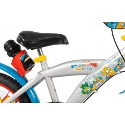 Toimsa Superthings 16" Bike - vaikiškas dviratis, pilka, mėlyna pigiau