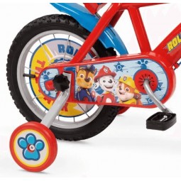 Toimsa Paw Patrol Boy 14" Bike - vaikiškas dviratis, raudona išsimokėtinai