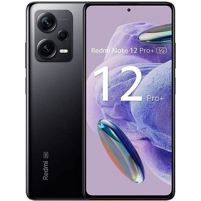 Xiaomi Redmi Note 12 Pro 5G+ 8/256GB Midnight Black išmanusis telefonas kaina