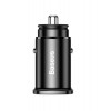 Baseus Car Charger 2x USB 5A 30W automobilinis įkroviklis, juodas pigiau