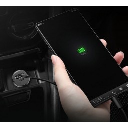 Baseus Car Charger 2x USB 5A 30W automobilinis įkroviklis, juodas pigu