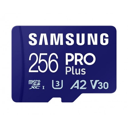 Samsung microSD 256GB Card Pro Plus 180MB/s atminties kortelė su SD adapteriu kaina