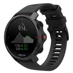 Polar Grit X Pro, Black, M-L - išmanusis laikrodis kaina