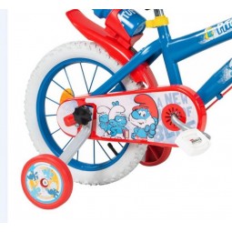 Toimsa Smurfs 14" Bike - vaikiškas dviratis, mėlyna pigiau