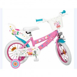 Toimsa Peppa Pig Pink 14" Bike - vaikiškas dviratis, rožinė kaina