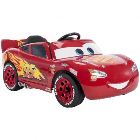 Huffy Cars Lightning McQueen Car 6v - elektromobilis, raudona kaina