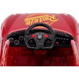 Huffy Cars Lightning McQueen Car 6v - elektromobilis, raudona skubu