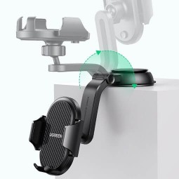 Ugreen LP405 Suction Car Phone Mount, Black - automobilinis laikiklis pigiau