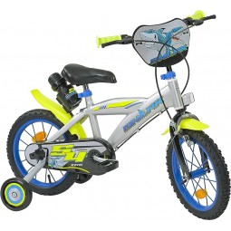 Toimsa Shark 14" Bike - vaikiškas dviratis, sidabrinė kaina