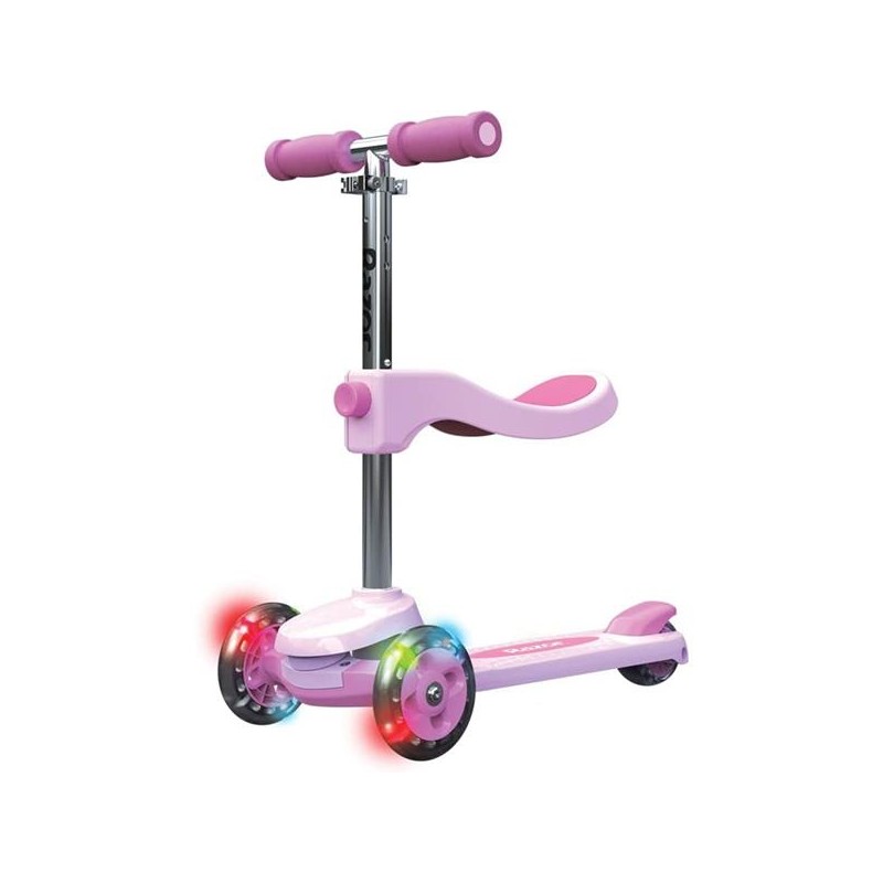 Razor Scooter 2in1 Rollie, Pink - vaikiškas paspirtukas, rožinė kaina Razor Scooter 2in1 Rollie, Pink - vaikiškas paspirtukas, rožinė kaina