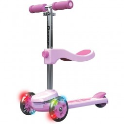 Razor Scooter 2in1 Rollie, Pink - vaikiškas paspirtukas, rožinė kaina