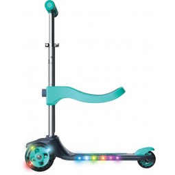 Razor Scooter 2in1 Rollie Deluxe, Teal Blue - vaikiškas paspirtukas internetu