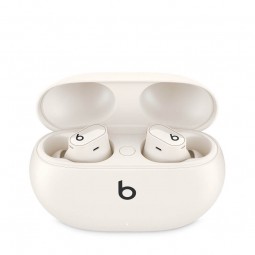 Beats Studio Buds + – True Wireless Noise Cancelling Earphones – Ivory - belaidės ausinės pigiau