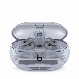 Beats Studio Buds + – True Wireless Noise Cancelling Earphones – Transparent - belaidės ausinės pigu