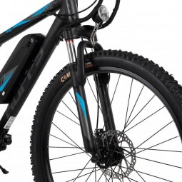 Huffy Transic Plus 26" 350W, 36V Electric Mountain Bike, Black - elektrinis dviratis, juoda greitai