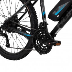 Huffy Transic Plus 26" 350W, 36V Electric Mountain Bike, Black - elektrinis dviratis, juoda pigu