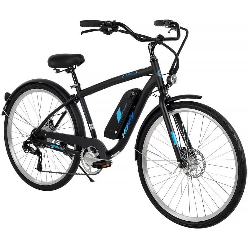 Huffy Everett Plus 27.5" 350W, 36V Electric Comfort Bike, Black - elektrinis dviratis, juoda kaina