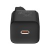 Baseus Super Si Quick Charger 1C 25W with USB-C to USB-C 1m cable, Black - buitinis įkroviklis internetu