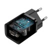 Baseus Super Si Quick Charger 1C 25W with USB-C to USB-C 1m cable, Black - buitinis įkroviklis skubu